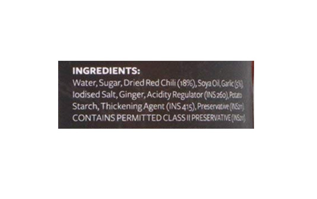 Nutty Yogi Singapore Chilli Garlic Sauce   Glass Jar  200 grams